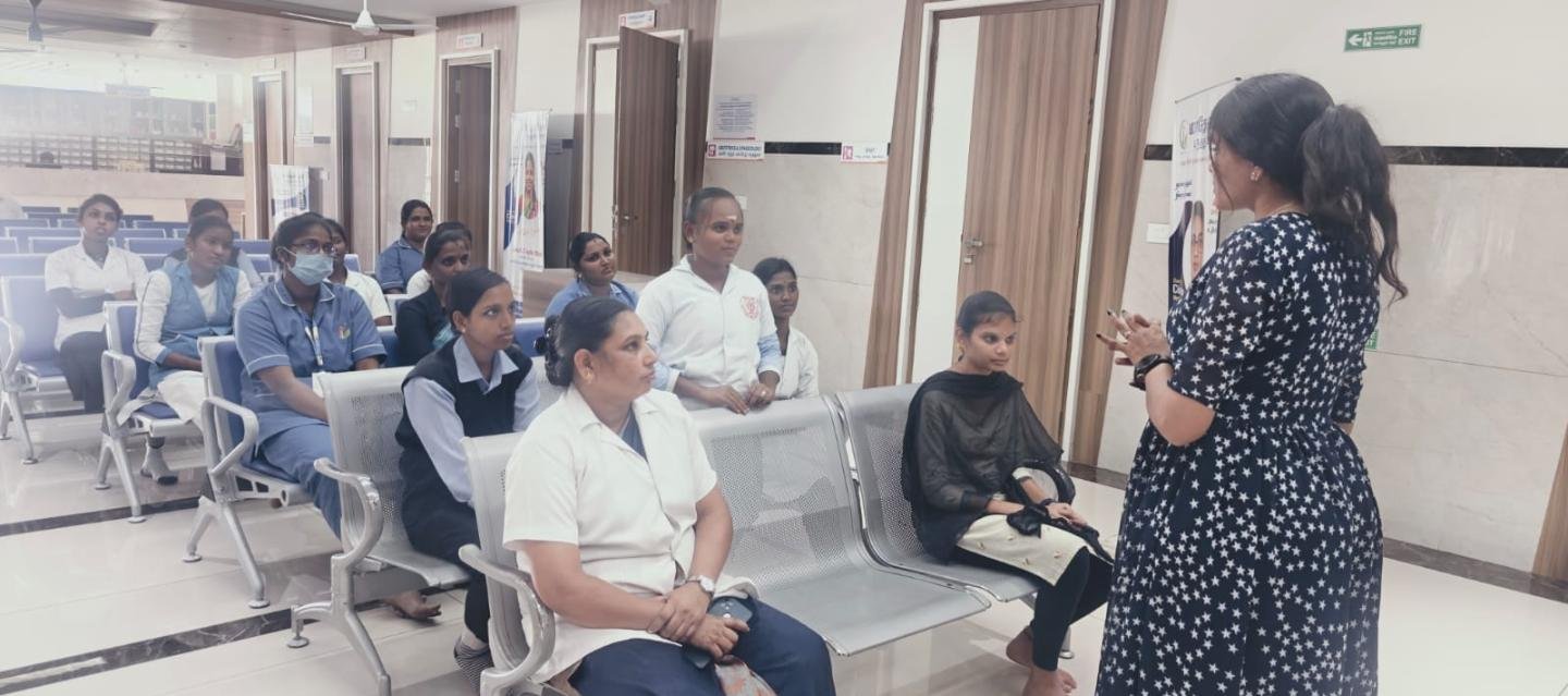 Healthcare services team visit